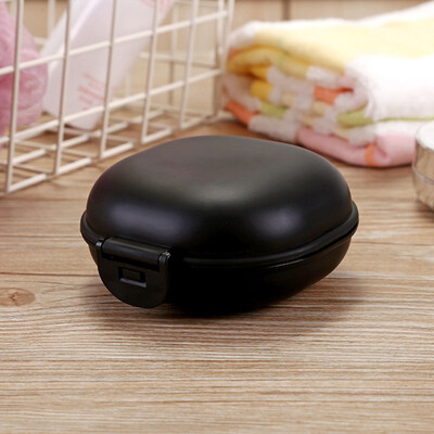 

1pc Bathroom Soap Box Dish Plate Case Home Shower Travel Hiking Container New