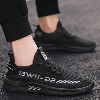 

Mens shoes tide shoes Korean version of the trend of mens sports&leisure breathable mesh shoes wild shoes shoes mesh shoes