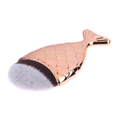 

Professional Fish Shape Makeup Powder Foundation Blush Contour Brush