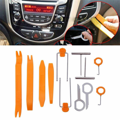 

〖Follure〗12pcs Car Door Clip Panel Dash Radio Moulding Audio Removal Pry Trim Tools Kit