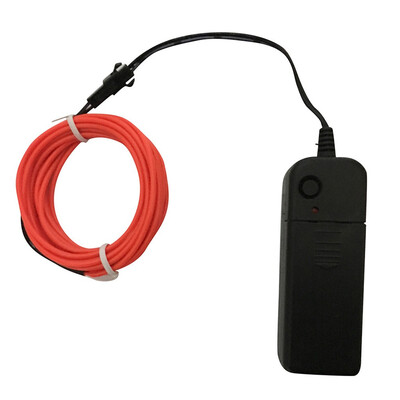 

Siaonvr Flexible LED Light EL Wire String Strip Rope Glow Decor Neon Lamp USB Controlle