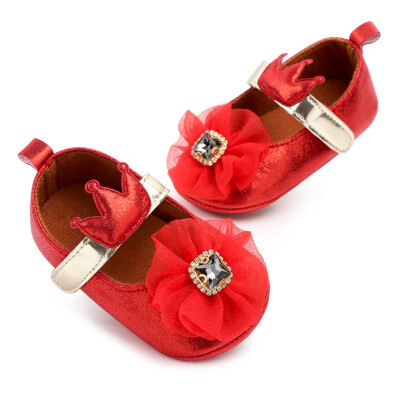 

Casual Baby Walking Shoes Autumn Baby Girl Anti-Slip First Walkers Flower Design Infant Sneakers