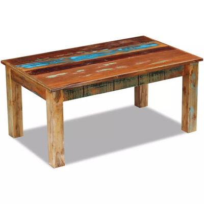 

Coffee Table Solid Reclaimed Wood 394"x236"x177