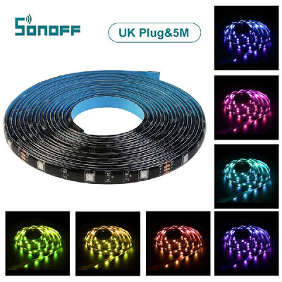 

SONOFF-L1 Lamp Strip Dimmable Waterproof IP65 Intelligent Wi-Fi RGB LEDs Light Strip