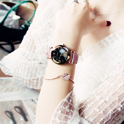 

Watch female students Korean version of minimalist trend red retro literary temperament waterproof Mori 2019 new ins wind