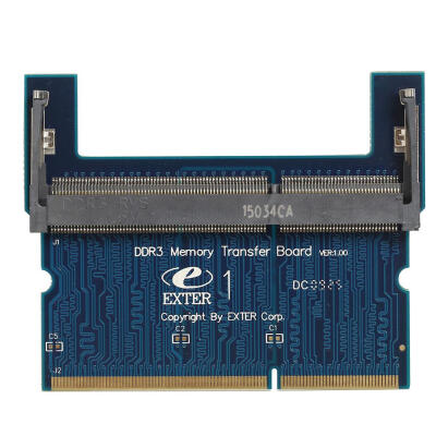 

DDR2DDR3 Laptop SO DIMM to Desktop DIMM Adapter Memory RAM Adapter Card