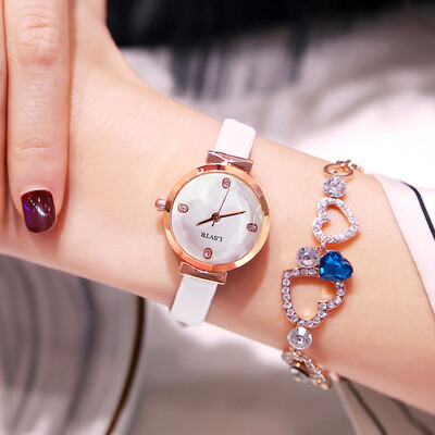 

Watch womens ins wind waterproof ultra-thin original wind rhinestone watch womens ins Korean fashion French minority shaking voi