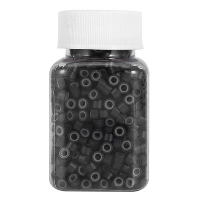 

Gobestart Hair Extension Micro Rings Silicone Micro Loop Hair Beads 5MM 1000 PCS