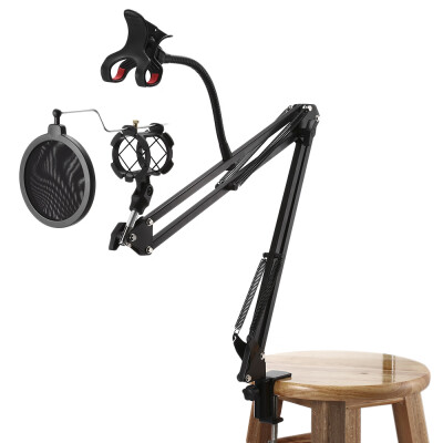 

SCIMELO NB35 -  Professional Microphone Stand Suspension Boom with Pop Filter