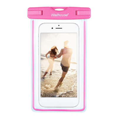 

Waterproof Phone Case Dry Bag Pouch Transparent Touch Screen Cellphone Case for 60" Devices
