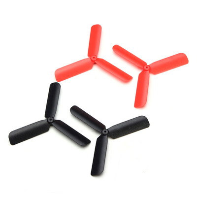 

Tailored Hubsan Upgraded 3-Leaf Propellers for H107L H107C H107D Black & Red