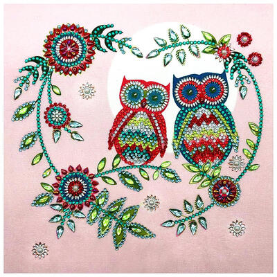 

5D DIY Special Shaped Diamond Painting Owl Cross Stitch Mosaic Craft Kits