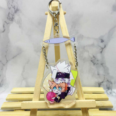 

Anime Aotu World Double-Sided Transparent Acrylic Keychain Key Deduction