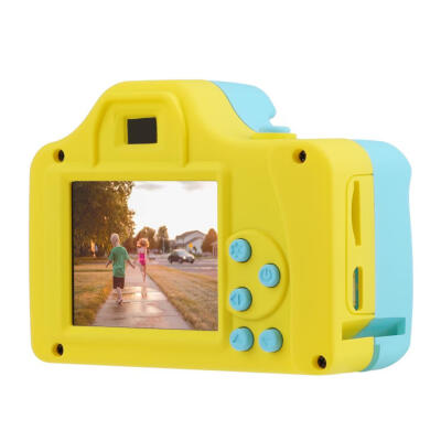 

177Inch Full Color Mini LSR Digital Camera Kids Baby Cartoon Camcorder