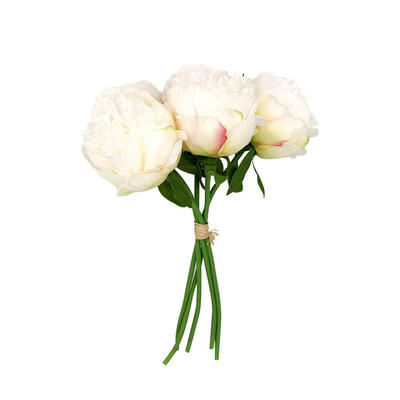 

Artificial Silk Flowers Peony Small Bouquet Simulation Fake Flower Floral