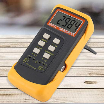 

Greensen New Software Digital Thermometer Dual Channel Battery not included