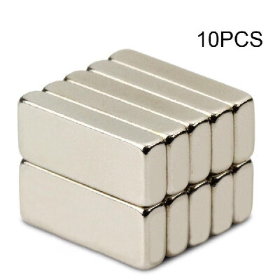 

10Pcs N50 Grade 15x6x3mm Rare Earth Strong-Magnet NdFeB Neodymium Craft Rectangle Block-Magnets