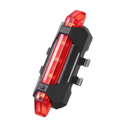 

37V 05W USB Rechargeable LED Bike Light 4 Lighting Modes Bike Tail Light Built in 37V 150mah Lithium Battery Safety Warning Lam
