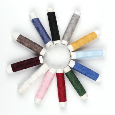

12 Spools Mixed Color Polyester Sewing Thread DIY Hand Stitching Threads