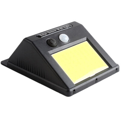 

LED COB Outdoor Solar Light Waterproof Garden Smart IR Motion Sensor Wall Mount Lamp Courtyard Fence Pathway Lamp