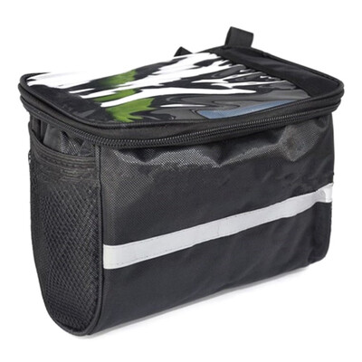 

Large Capacity Bicycle Front Basket Bicycle Handlebar Bag Durable Waterproof Handlebar Bag