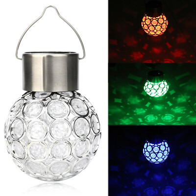 

〖Follure〗Waterproof Solar Rotatable Outdoor Garden Camping Hanging LED Round Ball Lights