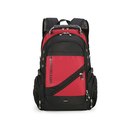 

Fashion multi-function sports backpack large capacity Swiss Warrior Saber shoulder bag outdoor waterproof nylon computer bag
