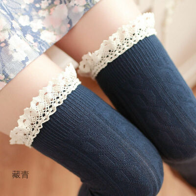 

Women Girls Cable Knit Extra Long Boot Socks Over Knee Thigh High Warm Stocking