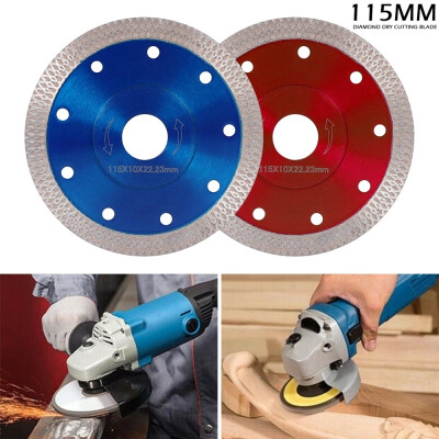 

115MM Ceramic Thin Diamond Dry Cutting Blade Porcelain Tile Turbo Grinder wheel Disc Cut Tool