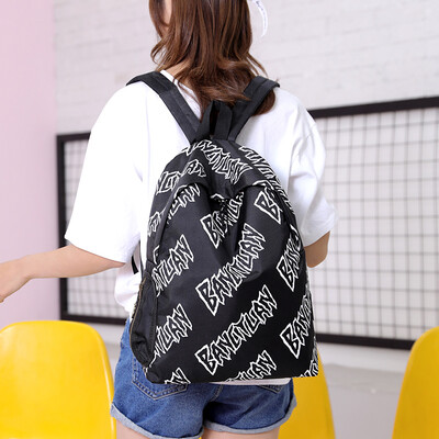 

Womens Shoulder Bag Korean Chao Oxford Backpack Womens Nylon Baitie Fashion Bookbags High Volume Tide