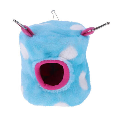 

Pet Hanging House Hammock Rat Hamster Flannel Sleeping Nest Bed Cage SL