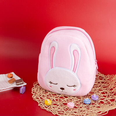 

Siaonvr Ladybug Cartoon Cute Animal Plush Backpack Toddler Mini School Bag For Kids