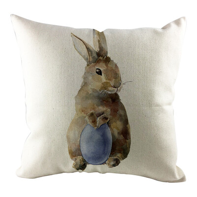 

〖Follure〗Easter Sofa Bed Home Decoration Festival Rabbit Pillow Case Cushion Cover