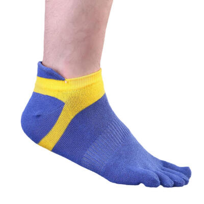 

1 Pair Men\s Breathable Low Cut Toe Socks No Show Athletic Five Finger Socks