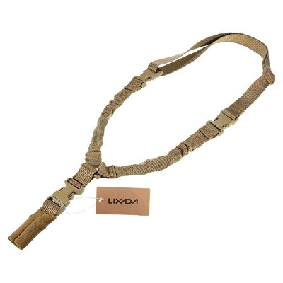 

Lixada Military Tactical Safety One Point Outdoor Belt Sling Adjustable Strap