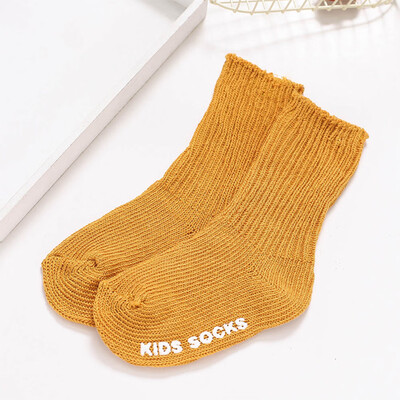 

13 Colors Cotton Baby Socks Boy Girls Kids Anti Slip Socks Thick Keep Warm Winter Floor Ankle Wool Sock For 0-4 Years