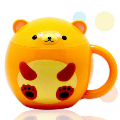 

Mini Plastic Cute Cartoon Animals Cup for Coffee Water Breakfast Children Festival Gift Anti-hot Double-layer Environment-fri