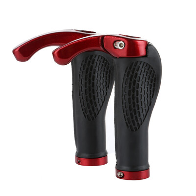 

Ergonomic MTB Mountain Bike Handlebar Rubber Grips Cycling Lock-On Ends