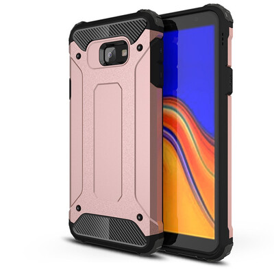 

Hybrid Bumper Case Samsung Galaxy J4 J4 Plus Soft TPU Cover Samsung J4 Core SM J415FNDS J415FDS J415 Armor Case