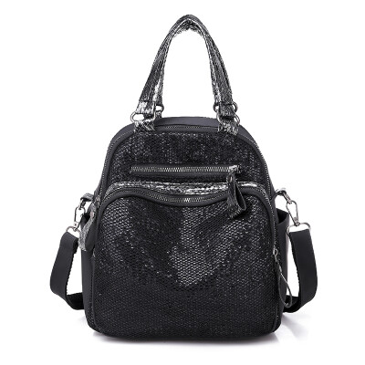 

Multifunctional shoulder bag lady bag Korean version handbag small bag leisure backpack lady straddle bag