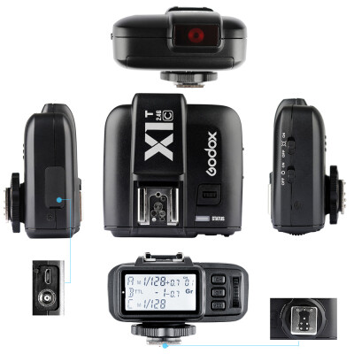 

GODOX X1T-C TTL 18000s HSS 32 Channels 24G Wireless LCD Flash Trigger Transmitter for Canon EOS Cameras Godox TT685C Speedlite X