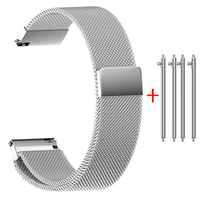 

Gobestart Milanese Magnetic Loop Stainless Steel Watch Strap Bands 2220181614MM