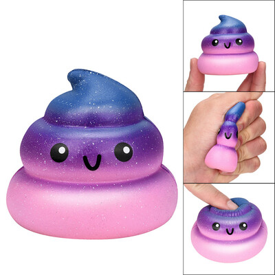 

〖Follure〗Exquisite Fun Galaxy Poo Scented Squishy Charm Slow Rising Stress Reliever Toy