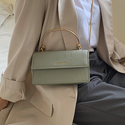 

Ocean chain handbag handbag 2019 new fashion shoulder bag summer small fresh wild ins Messenger bag