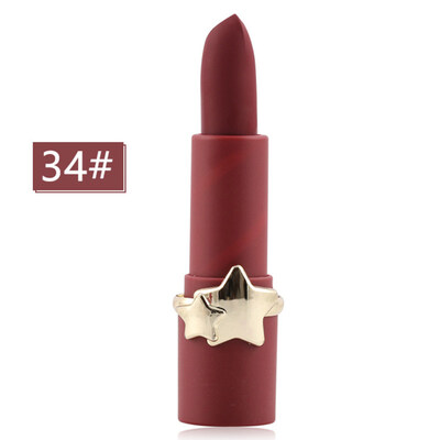 

34g Long Lasting Silky Matte Lip Cream Lipstick Waterproof Non-sticky Cosmetic