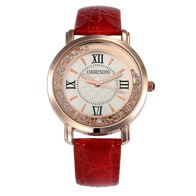 

Womens watch belt quartz watch fashion drill sports students Korean version of simple luminous waterproof