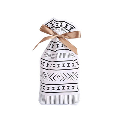 

50Pcs New Christmas Sacks Candy Biscuit Drawstring Wrap Present Gift Storage Bag