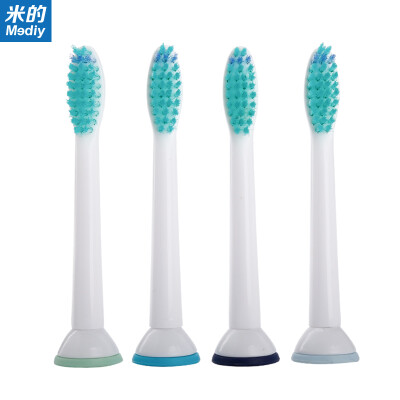 

Mediy electric toothbrush head standard 4 stick standard clean type for Philips electric toothbrush HX3HX6HX9 beginning model -HX01 four-color color ring