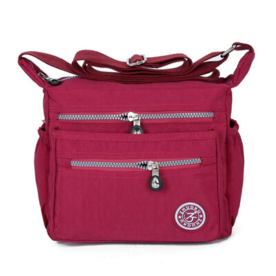 

Tailored Ladys Diagonal Nylon Bag Waterproof One-Shoulder Bag Homeless Bag Messenger Bag