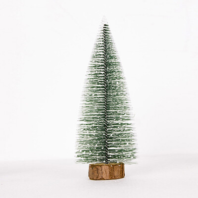 

Christmas Snow Mini Tree Holiday Festival Party Ornament Decor Miniature